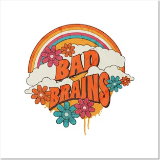 Retro Rainbow - Bad Brains Posters and Art